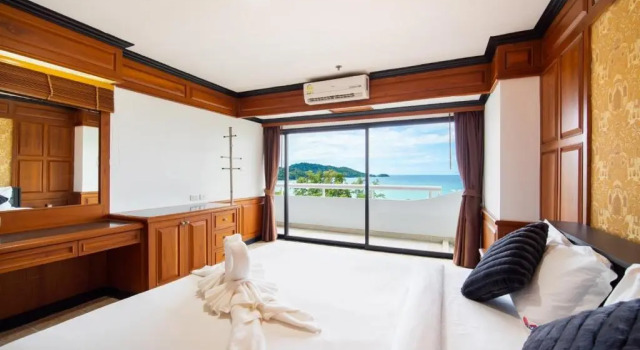 Апартаменты с балконом PATONG TOWER Royal Apartment