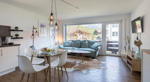 Apartment Alpenglühen nahe Breitachklamm, Varaa Huoneisto Hotellit Baijeri pysäköinnillä, Pysäköinti