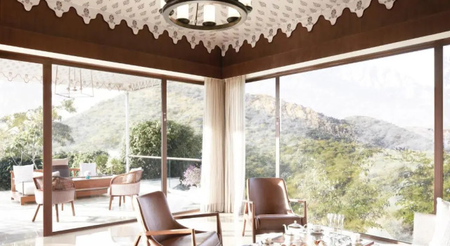 Номер Presidential с 2 комнатами с панорамным видом Taj Aravali Resort & Spa Udaipur
