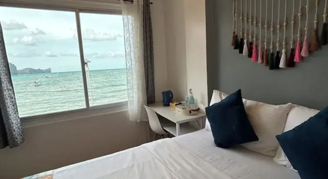 Двухместный номер Deluxe с балконом и с видом на море Morocco Hotel El Nido