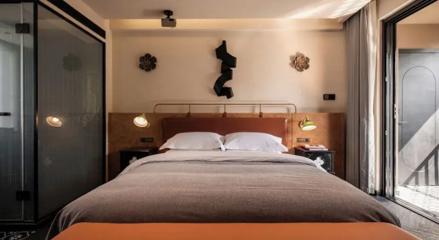 Двухместный номер Luxury с видом на внутренний двор Sixi Golden Sunrise Sound Sleep Hotel