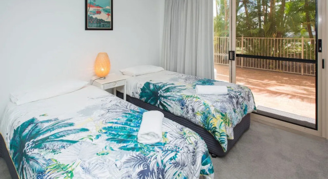 Апартаменты Superior с 3 комнатами с балконом Miami Beachside Holiday Apartments