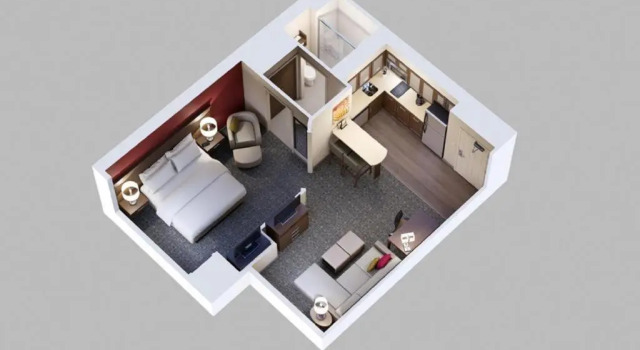 Номер Standard Staybridge Suites Charlottesville Airport by IHG