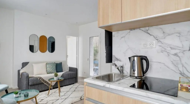 Апартаменты 154 Suite Phil 1 BDR with Terrace Paris