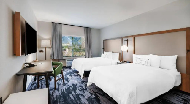 Четырёхместный номер Standard Fairfield Inn & Suites by Marriott Tulsa Catoosa