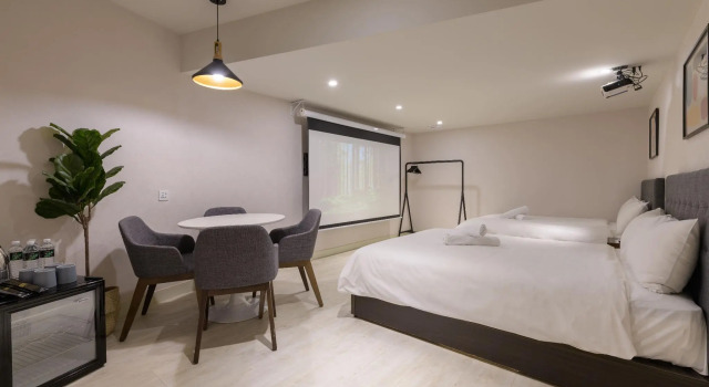Четырёхместный номер Standard Members Hotel at Taipei 101