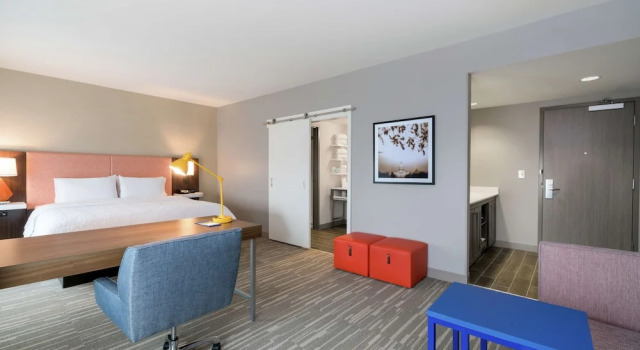 Двухместная студия Hampton Inn & Suites Glenarden/Washington DC