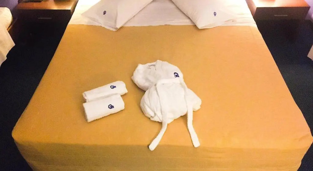 Двухместный номер Standard с видом на море Galini Hotel