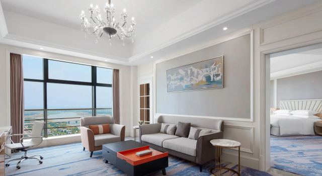 Dwuosobowy suite 1 sypialnia Sheraton Shaoxing Shangyu