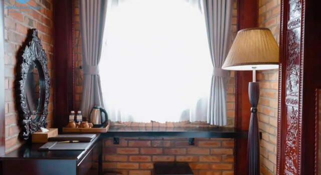 Двухместное бунгало с видом на сад Cantho Eco Resort