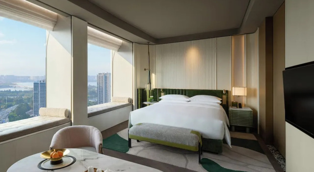 Двухместный номер Deluxe с видом на залив Fairmont Xiamen