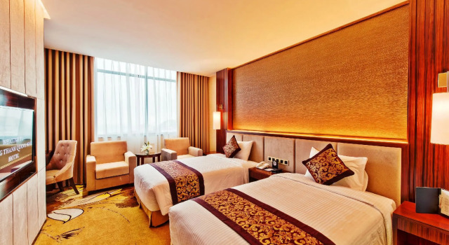 Двухместный номер Deluxe Muong Thanh Luxury Quang Ninh Hotel