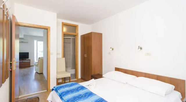 Апартаменты Standard с 2 комнатами с балконом и с видом на море Apartments Angelo
