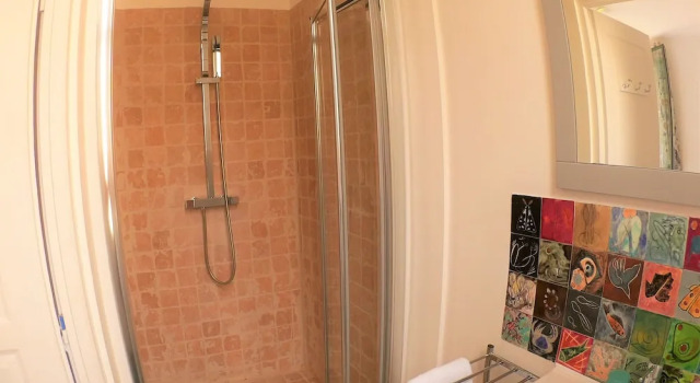 Deluxe Kahden hengen huone näkymä maalle La Villa Carcassonne