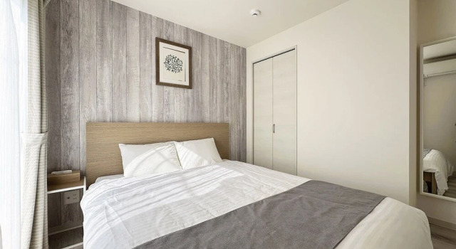 Апартаменты Grand Yutori by b hotel - Beautiful 1BR Apartment 6 mins walk to Station