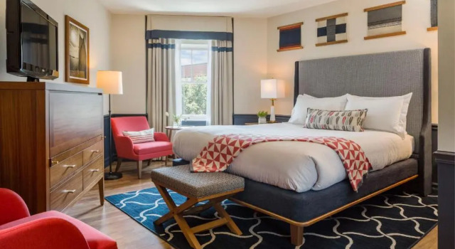 Двухместный номер Deluxe Portland Harbor Hotel