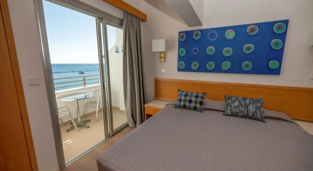 Одноместный номер Standard с балконом и с видом на море Tylos Beach Hotel