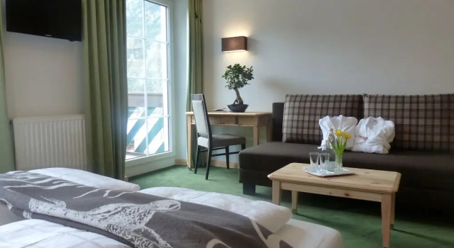 Двухместный номер Comfort с балконом Posthotel Lechtal, Arlberg