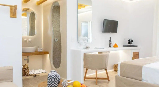 Люкс Deluxe с видом на море Angeliki Apartments