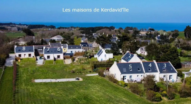 Коттедж Les Maisons de Kerdavidîle - votre maison de vacances à Locmaria au Sud de Belle ile en mer - confort, nature, plages, randonnées et déconnexion