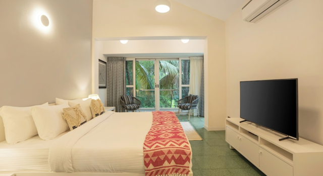 ELIVAAS Casa Del Mar 4BHK Villa & Pool, Prenota Villa Hotel a Goa con parcheggio, Parcheggio