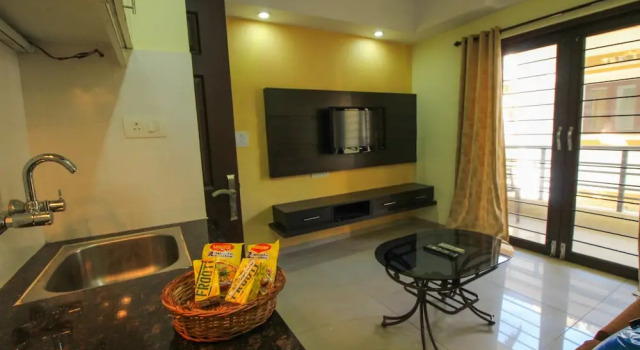 Номер Standard OYO 9810 Home Elegant Studio South Goa