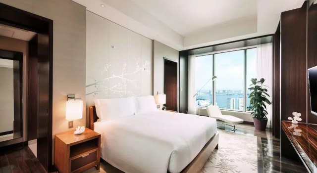 Двухместный люкс Deluxe с видом на залив Conrad Tokyo