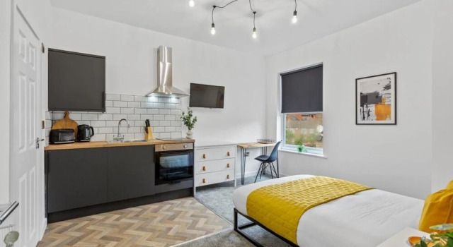 Studio 8 in Nottingham, Varaa Huoneisto Asunnot kohteessa Merseyside, Huoneisto