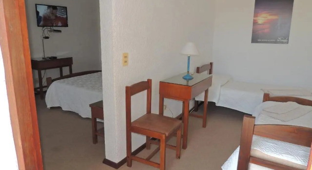 Четырёхместный номер Standard с балконом Hotel La Casona