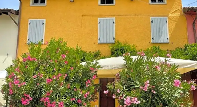 La casa tra i vigneti