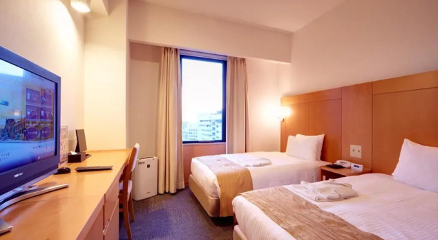 Økonomi- dobbelt værelse Hotel Rocore Naha