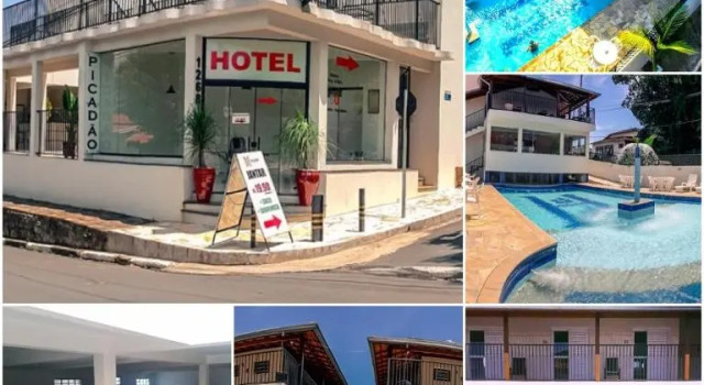 Трёхместный номер Standard Hotel Picadão