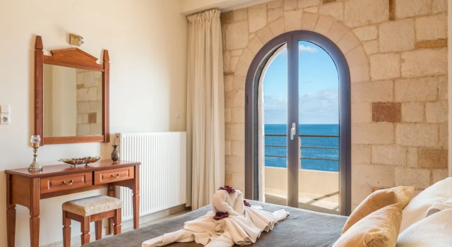 Апартаменты с 2 комнатами с балконом Xristinas Seaside Apartments