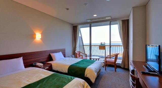 Двухместный номер Standard с балконом Hotel Seaside Shimabara