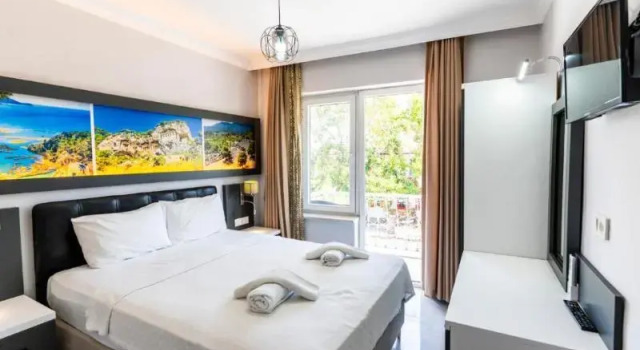 Двухместный номер Classic с балконом Отель Dalyan Caria Luxury Hotel