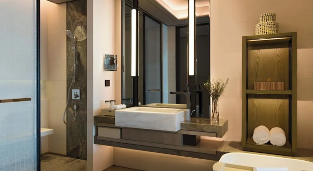 Двухместный номер Standard с видом на залив Shenzhen Marriott Hotel Nanshan