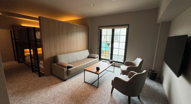 Люкс GEMS YUFUIN Hotel and Spa Cafe Bar