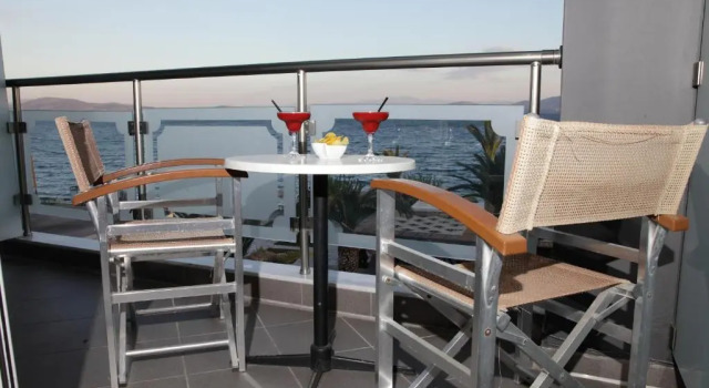Трёхместный номер Standard с видом на море Evvoiki Akti Hotel