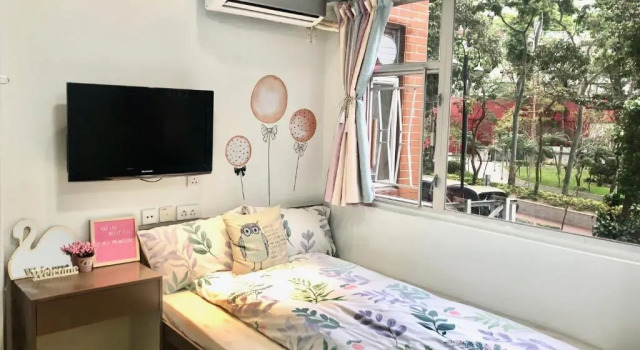 Четырёхместный номер Standard с видом на сад AMU Dreamhouse 阿木旅舍