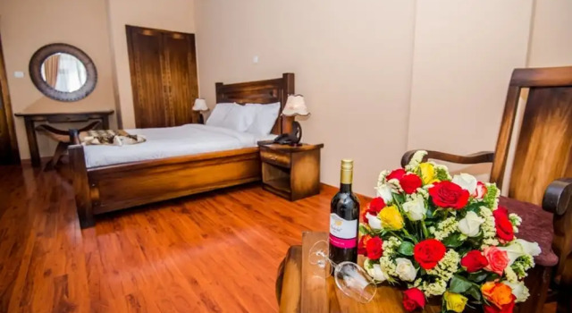 Двухместный номер Standard с балконом и с видом на город Wudasie Castle Hotel