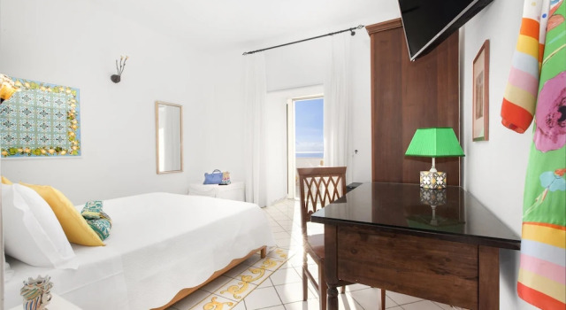 Двухместный номер Standard с балконом и с видом на море Hotel Smeraldo