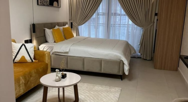 CozyDeluxe Studio Apt in East Legon, Reserva ahora Apartamento Hoteles en Gran Acra con aparcamiento, Aparcamiento