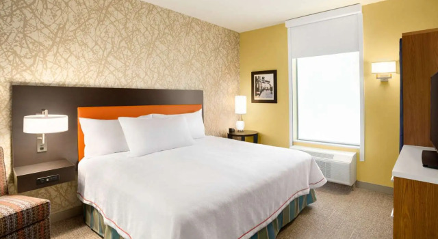 Двухместный люкс c 1 комнатой Home2 Suites By Hilton Birmingham Downtown