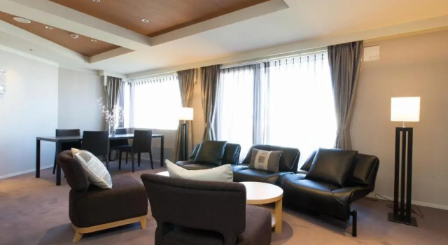 Трёхместный люкс Hotel Shiki Utsubo Park