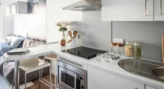 Student Only Gateway Apartments, Забронировать Апартаменты/квартира Эдинбург Midlothian, рядом с Железнодорожный вокзал Эдинбург-Уэверли