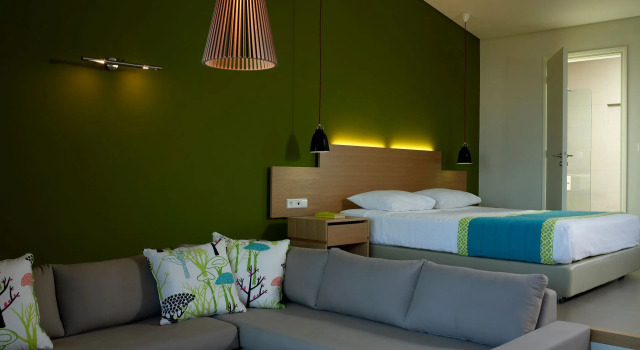 Двухместный номер Standard с видом на море Thalatta Seaside Hotel