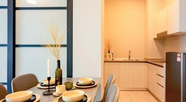 Двухместный люкс Superior с 2 комнатами Jesselton Quay Premier Suites Kota Kinabalu