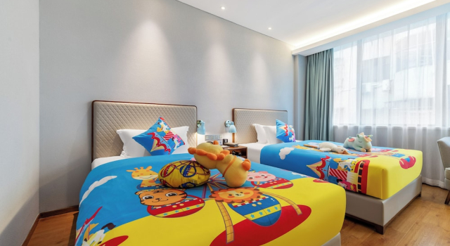 Standard Double Family room with partial sea view Hainan Berun hotel