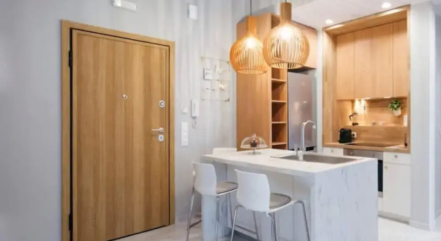 60m² homm Brand New Flat on Veikou street