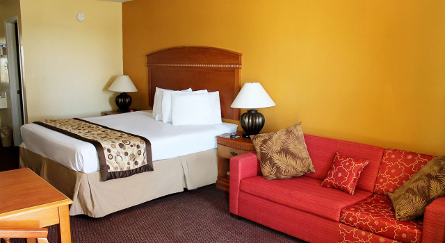 Двухместный номер Standard Americas Best Value Inn Frost Bank Center